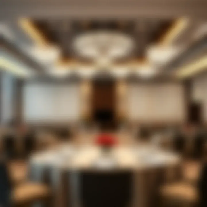 State-of-the-art conference room setup