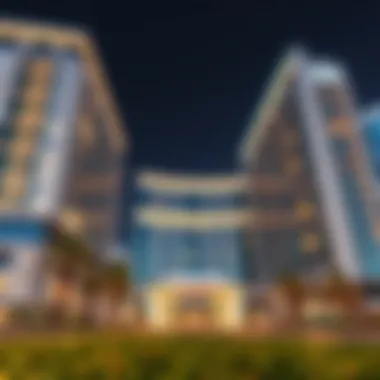 Exterior view of Millennium Atria showcasing modern architecture