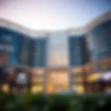 Stunning exterior view of Mirdif City Center showcasing its modern architecture