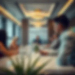 Business meeting in Dubai