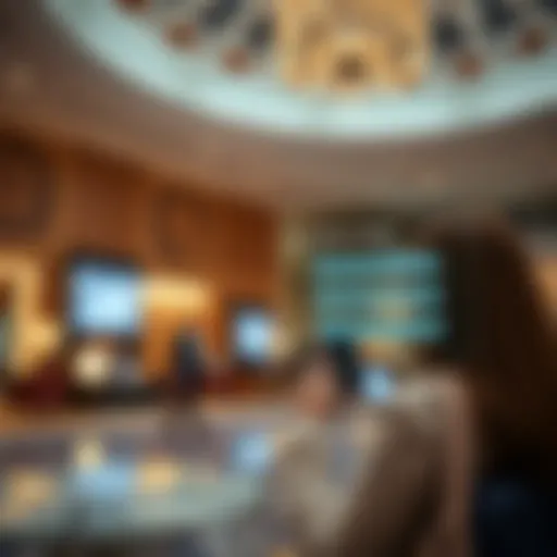 A digital interface showing online visa status check