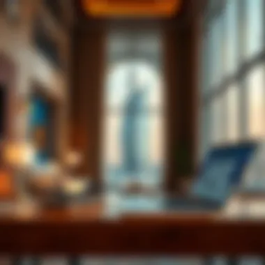 Illustration of essential online tools for visa verification