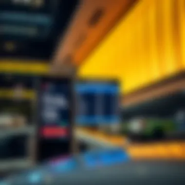 Digital Tariff Display for DIFC Parking Digital parking tariff display at DIFC