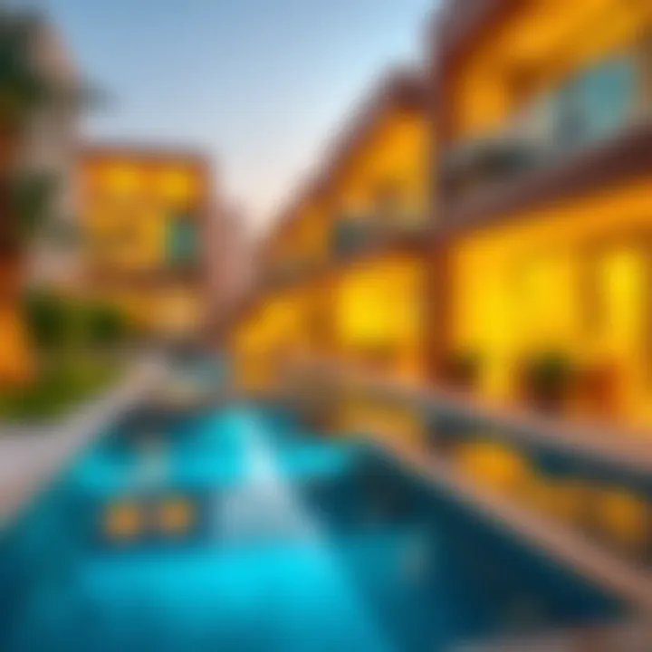 Modern architecture in Nesto Al Ain highlighting property diversity