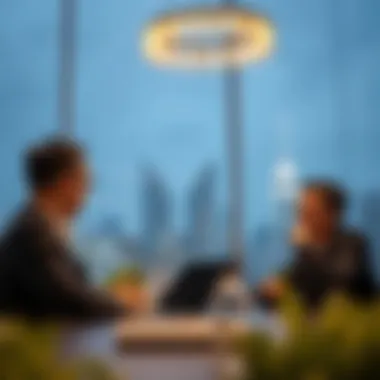 Investors Reviewing Real Estate Opportunities Investors reviewing real estate opportunities