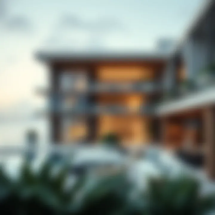 Detailed architectural design of Ocean Heights
