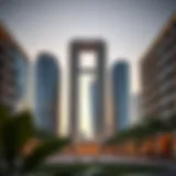 Architectural Splendor of One by Omniyat Stunning architectural view of One by Omniyat