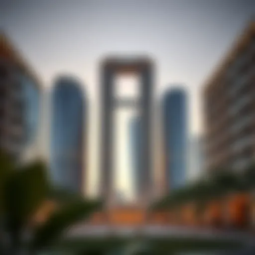 Architectural Splendor of One by Omniyat Stunning architectural view of One by Omniyat