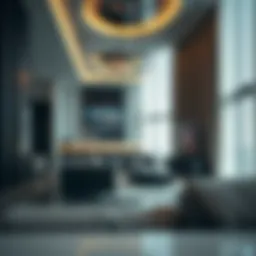 Luxurious interior of the Orion property showcasing modern design