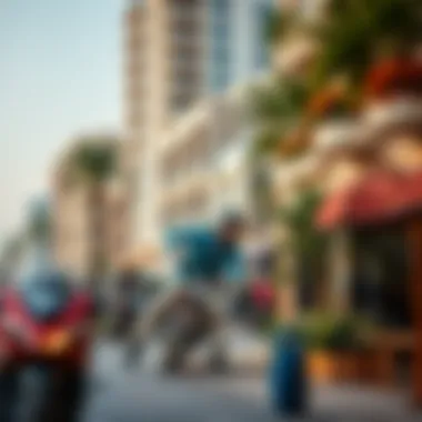 Vibrant community life in Oud Metha neighborhood