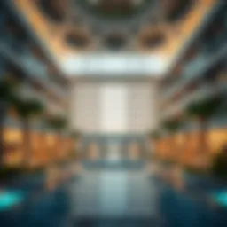 Architectural layout showcasing the elegant design of Palace Beach Residence Tower 2