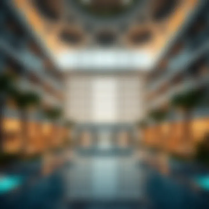 Architectural Overview of Palace Beach Residence Tower 2 Architectural layout showcasing the elegant design of Palace Beach Residence Tower 2