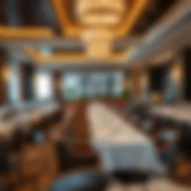 Gastronomic Delights Await Sumptuous dining area at Paramount Hotel