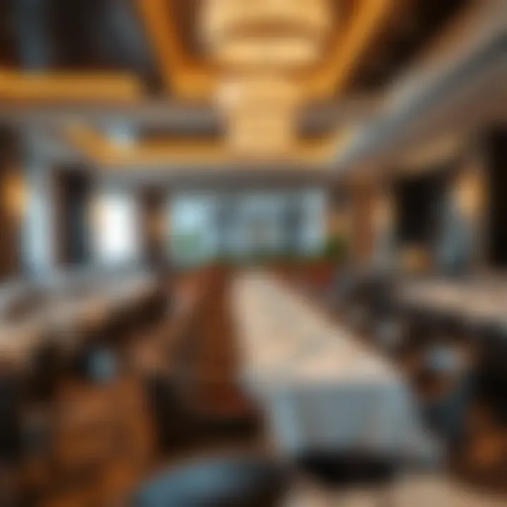 Gastronomic Delights Await Sumptuous dining area at Paramount Hotel