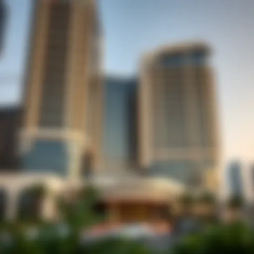 Architectural Marvel of Business Bay Stunning facade of Paramount Hotel