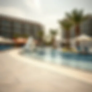 Recreational Amenities at Pearl Jumeirah Beach Vibrant beachside amenities and recreational areas