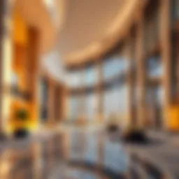 Stunning architectural design of Radisson Damac Hills