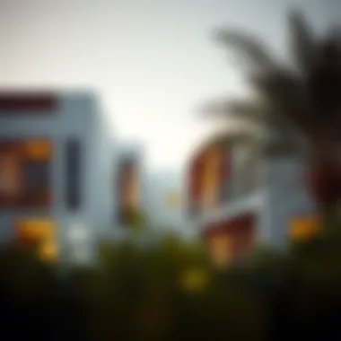 Modern residential architecture in Rummal Zaher
