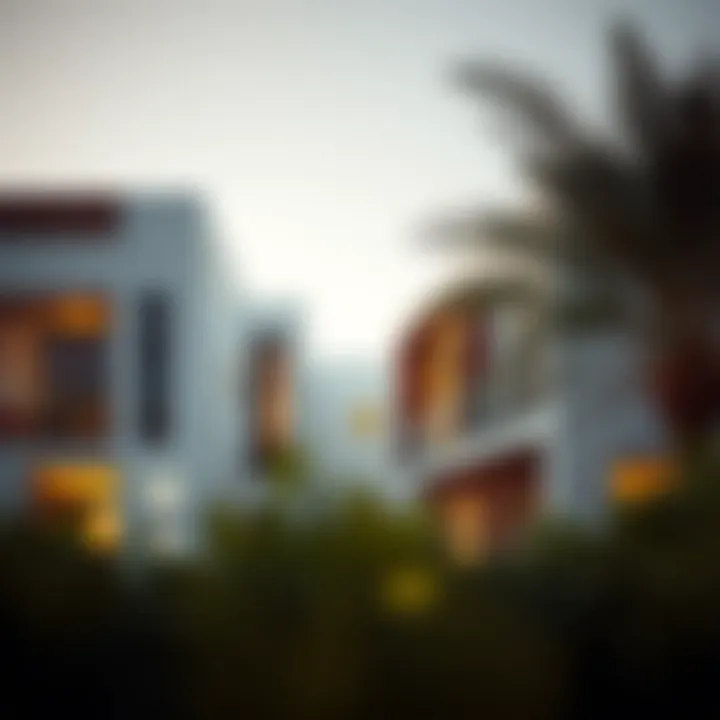 Modern residential architecture in Rummal Zaher
