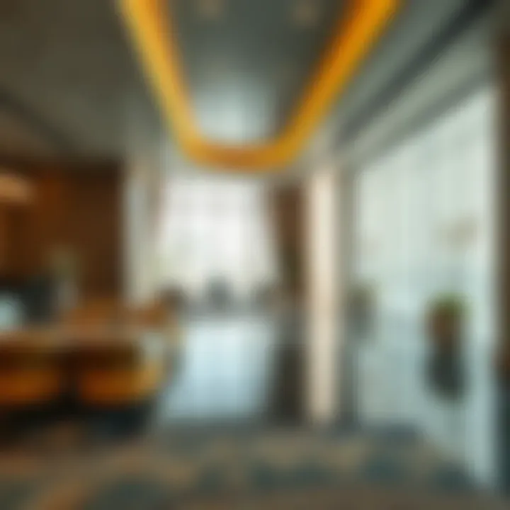 Luxury Interior Amenities in Saba 1 Tower Interior amenities of Saba 1 Tower showcasing luxury living spaces.