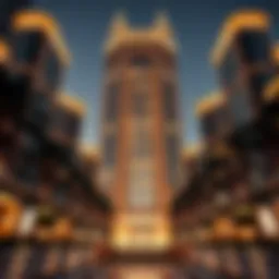 Stunning architectural view of Safa Building