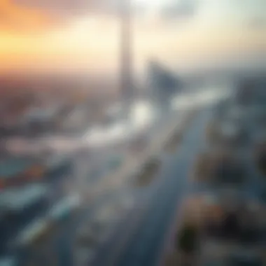 Map highlighting the strategic location of Dubai Industrial City