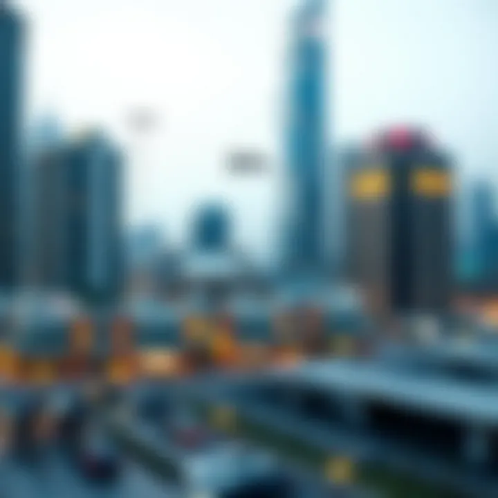 Chart illustrating salary thresholds of various banks in UAE