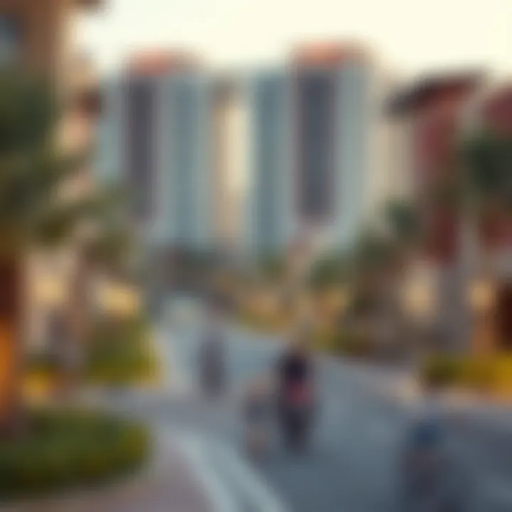 Community Aspects of Jumeirah Village Circle Community features surrounding Samha Tower