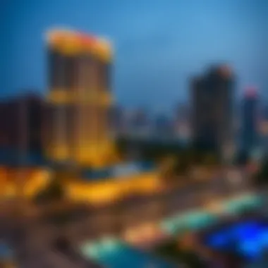 Seasonal hotel pricing graph