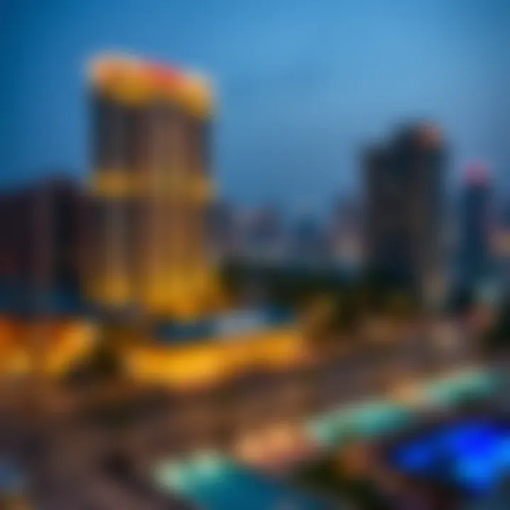Seasonal hotel pricing graph