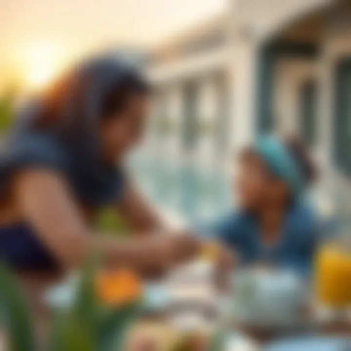 Quality Life in the UAE Family enjoying life in the UAE