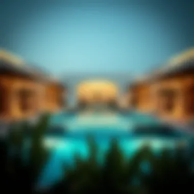 Luxurious Chalets at Shaliat Mabrazah Al-Khadra A stunning view of Shaliat Mabrazah Al-Khadra's luxurious chalets