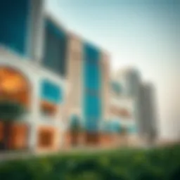 Stunning architectural design of Shorooq Dubai showcasing modern aesthetics