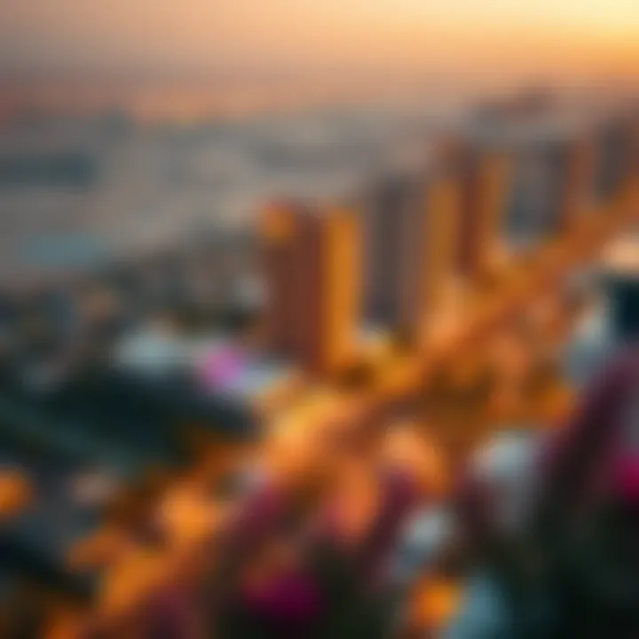 Panoramic view of Silicon Oasis highlighting the vibrant community