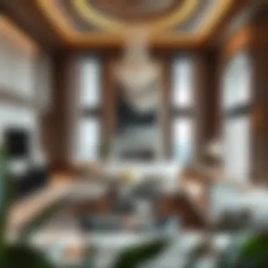 Elegant Interior Design Elegant interior design of a high-end property listing