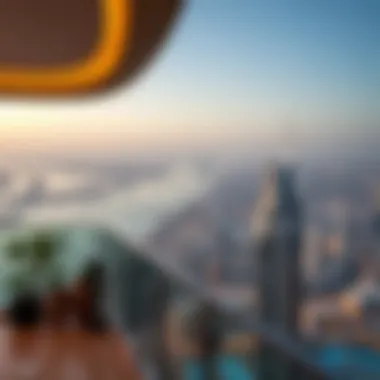 Breathtaking Views from South Heights Tower Panoramic view of Dubai from South Heights Tower