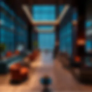 Modern amenities at Suntech Tower