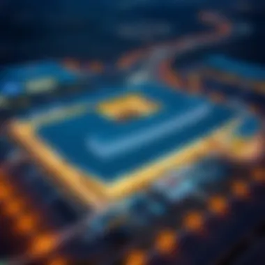 Aerial view of Tasjeel Motor City showcasing automotive facilities