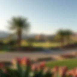 Luxurious golf course view at Terra Golf Collection