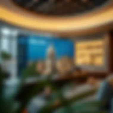 Interface of a popular real estate SaaS platform