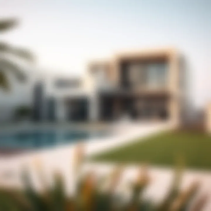 Contemporary Residential Design in Bani Yas Modern residential architecture in Bani Yas