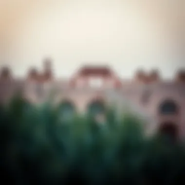 A scenic view of a historical site in Sharjah emphasizing its cultural significance