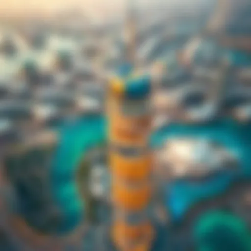 Aerial View of Jewel Tower Aerial view of the Jewel Tower showcasing its unique architectural design