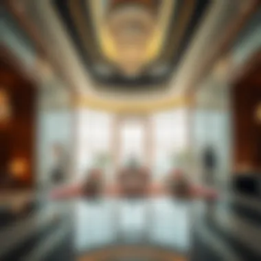 Interior Amenities of Jewel Tower Interior perspective showcasing luxury amenities within the Jewel Tower