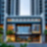 Exterior view of The Offices 3 showcasing modern architecture