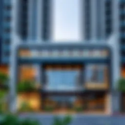 Exterior view of The Offices 3 showcasing modern architecture