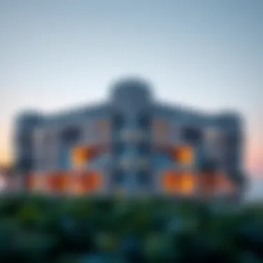 Architectural Marvel of The Pointe Architectural design of The Pointe highlighting its modern elements
