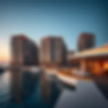 Luxury residential developments by the waterfront