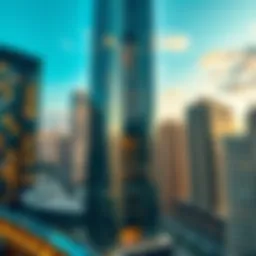 Stunning view of Tiffany Tower showcasing its unique architectural design