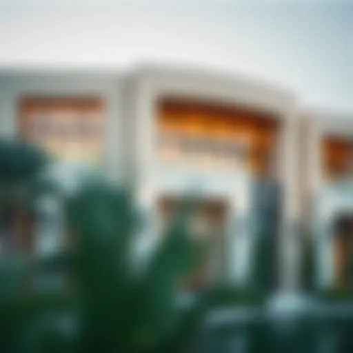 Luxurious facade of Time Oak Villas showcasing modern architectural design